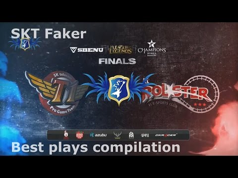 LoL - Final SKT VS KT - Faker best plays compilation - LCK Finals 8-29-2015