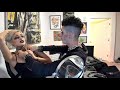 Hannah Freaks Out Putting On Choker