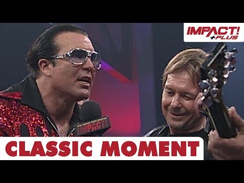 Scott Hall Gets KNOCKED OUT In The Pit with "Rowdy" Roddy Piper! | Classic IMPACT Wrestling Moments