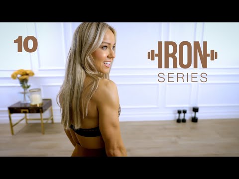 IRON Series 30 Min Back & Biceps Workout - Rows, Curls | 10