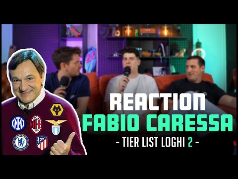 LA TIER LIST DEI LOGHI DI FABIO CARESSA PT. 2 | Video Reaction - Modì