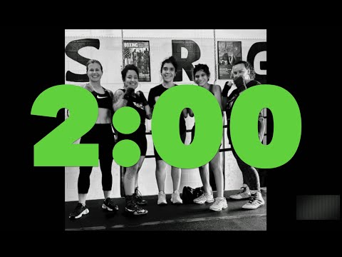 Boxing Round Timer - 2 Min On 30 Sec Rest - 12 Rounds