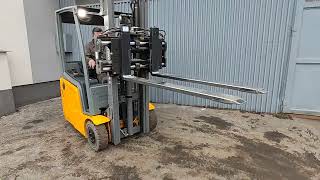 رافعة شوكية كهربائية Jungheinrich EFG 213 LI ION 2022y/ 3.3m/ 8561h/ 4v | صورة 4 - Machineryline