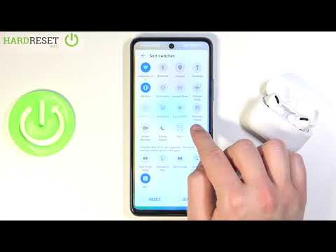 How to Change Notifications Bar Icons in Huawei P Smart 2021 – Add/Remove Shortcuts