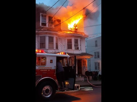 Shamokin Fire Bureau - 2nd. Alarm Job - 716 E Dewart St