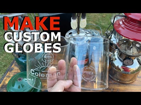 How to Make a Custom Lantern Globe // Customize your Coleman Lantern