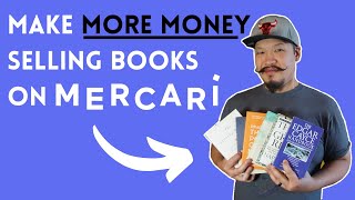 How To Make More Money Selling Books On Mercari & Ship Via Media Mail | Easy Hack