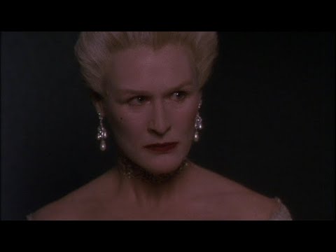 Booed at the opera -- Glenn Close as the Marquise de Merteuil in Dangerous Liaisons