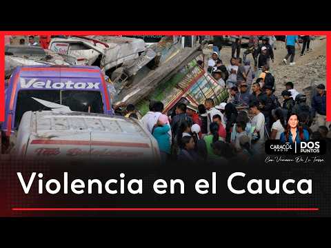 ¿Paz total o abandono? La denuncia de María Ovidia Palechor tras atentados en el Cauca | Dos Puntos