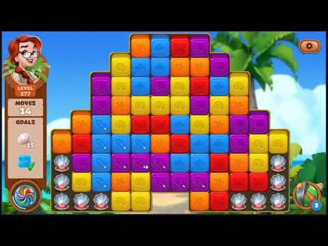 Lost Island Blast Adventure Level 177 - NO BOOSTERS 🏝️ | SKILLGAMING ✔️