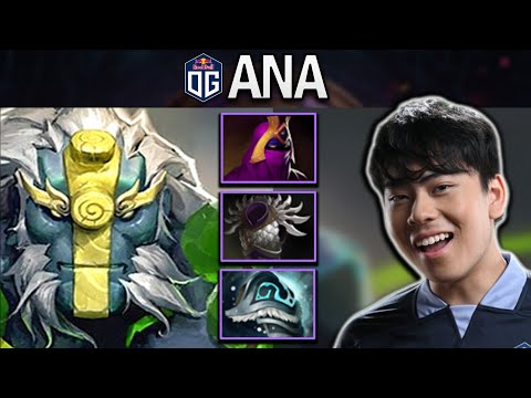 OG.ANA EARTH SPIRIT WITH ARMOR BUILD - DOTA 2 7.27 GAMEPLAY