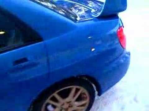subaru wrx sti exhaust idle - HKS 3" turbo back exhaust