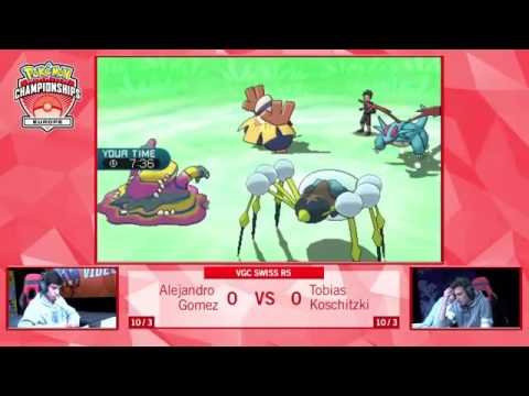 Alejandro Gomez vs Tobias Koschitzki DAY 2 VGC 17 European International Championships
