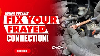 Honda Odyssey Ground Strap Repair: Fix Your Frayed Connection!