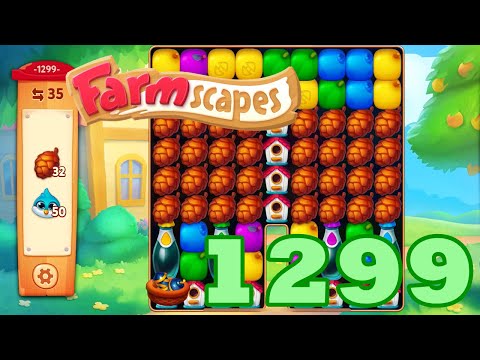 Farmscapes Level 1299 HD Gameplay Walkthrough | 3 - match game | android | ios | pc | GameGo Game