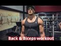 Back & Biceps workout | RS Ep.11