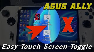 Asus Ally Quickie: Touchscreen Quick Toggle