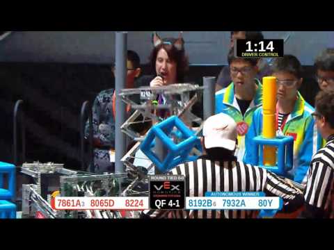 2015 VRC-MS Oppo QF4-1 -  (7861A 8192B) 70-Opportunity Div-VRC Middle School-VEX Worlds 2015