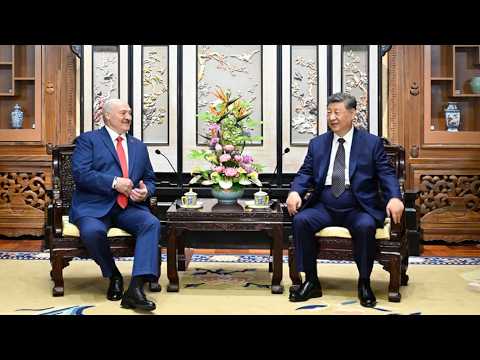 Chinese President Xi Jinping meets Belarusian President Lukashenko
