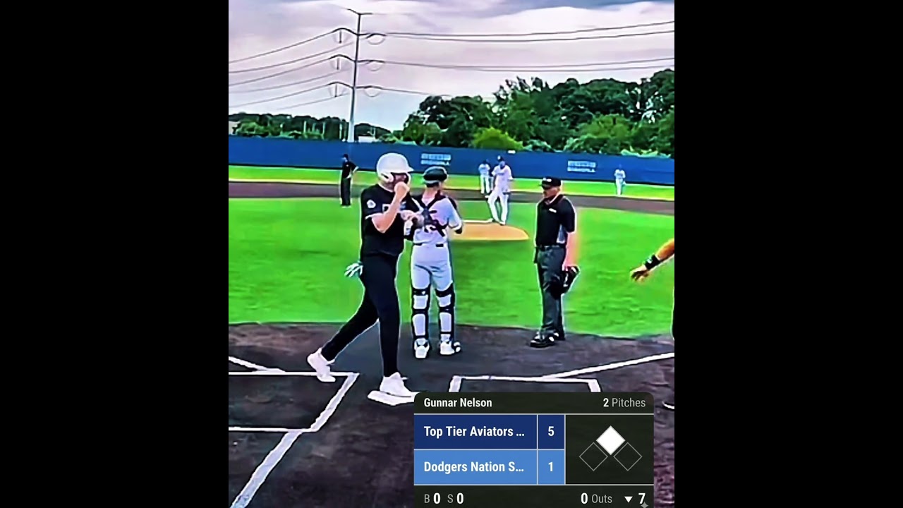 Gunnar hits 2 run homerun that propels a 5 run come comeback in the last inning to win the game