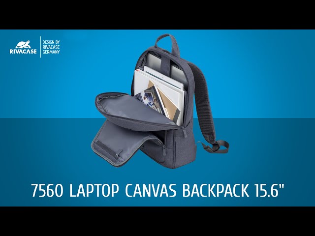 Vidéo teaser pour 7560 Laptop Canvas Backpack 15.6"