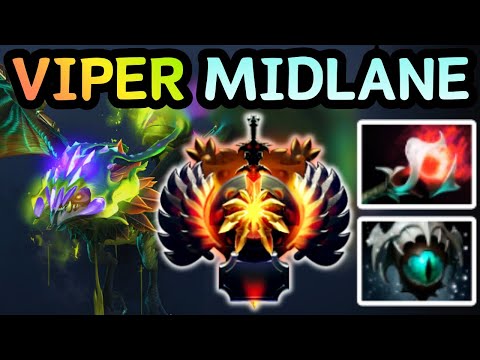 🔥 NEW PATCH 7.40b VIPER MID 20 KILLS TOXIC DAMAGE META | DOTA 2 GAMEPLAY 🔥