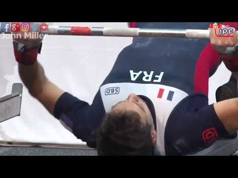 Panagiotis Tarinidis - 5th Place 640kg Total - 66kg Class 2019 IPF Classic Worlds