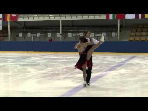 1 Reka STAUDT / Mate STAUDT (HUN) - ISU JGP Riga Cup 2013 Junior Ice Dance Free Dance