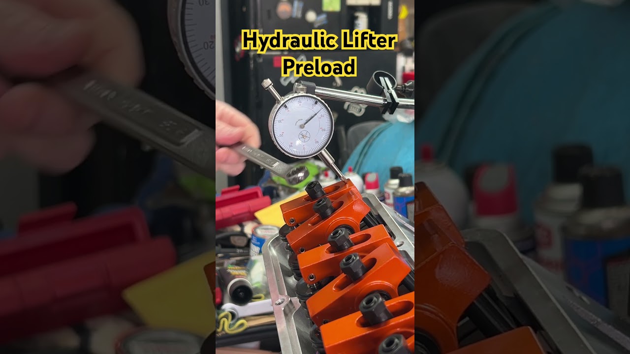 Setting PERFECT Hydraulic Lifter Preload #automobile #c3corvette #valvelash #mechanic