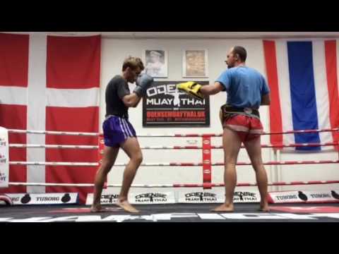 Muaythai training