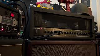 Video thumbnail for Ampeg VH-140c Quick Metal Test by Padreblue11