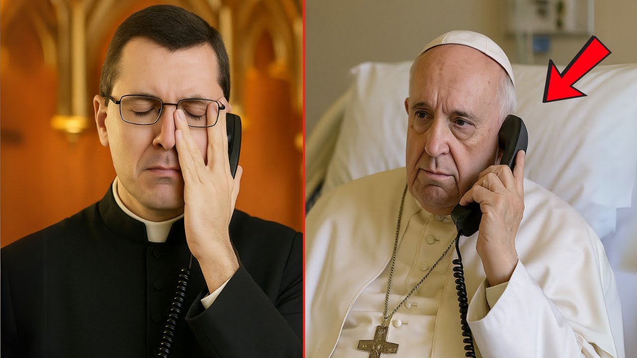 😱 Papa Francisco liga para Padre Alex Nogueira e faz um pedido surpreendente antes de falecer...