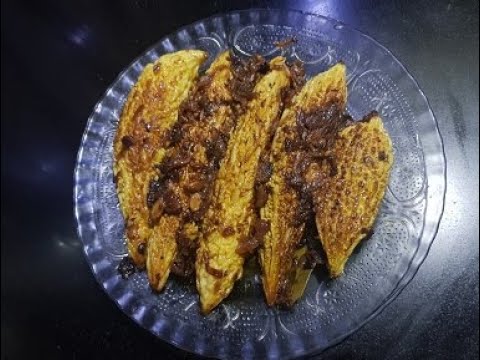 Kalonji Kareli ka  or White Bharwa Karela , White Bitter Gourd Kalonji