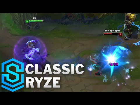 Classic Ryze, the Rune Mage (2016) - Ability Preview - League of Legends