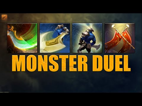 Monster Duel GREAT CLEAVE + DUEL | Ability Draft