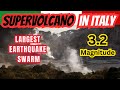 Unusually HIGH STEAM ACTIVITY - Something is happening at Campi Flegrei in Italy #volcano #italy