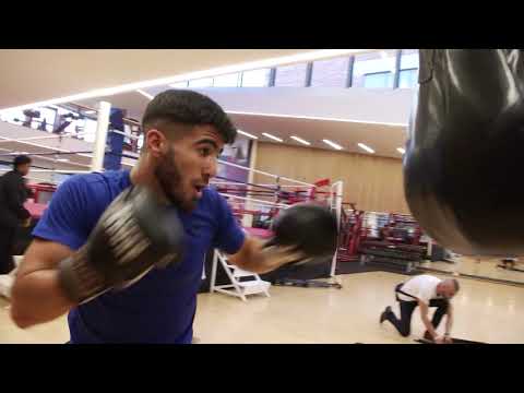 Sohaib is working hard before his next boxing fight on December 8th in Brussels !