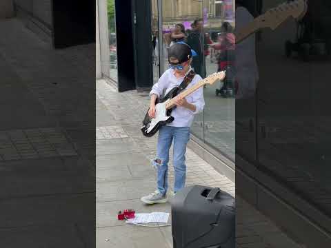Sultans Of Swing - Dire Straits #guitar #busking #talent #leonardopatrick #shorts #direstraits #fyp