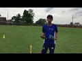 Fielding drill -- practice session with  Shakti Gauchan