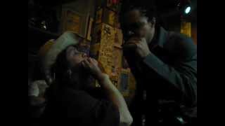 Grady Champion & Sara G jukin' in Clarksdale