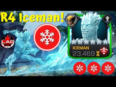 Rank 4 Buffed Iceman Gameplay! Act 8.2! Contender For Rank 5?! Coldsnap- Marvel Contest of Champions