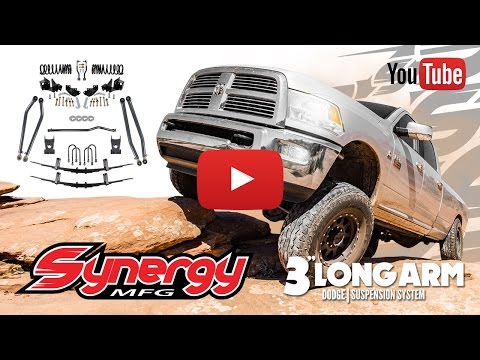Synergy Dodge 3" Long Arm Suspension System