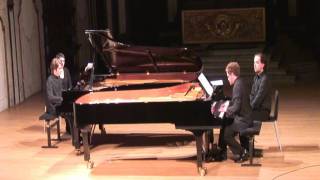 Lucas Blondeel and Severin von Eckardstein play Rachmaninov, suite nr.1 for two pianos