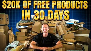 $20,000 in FREE Products?! Here’s EXACTLY How I Did It