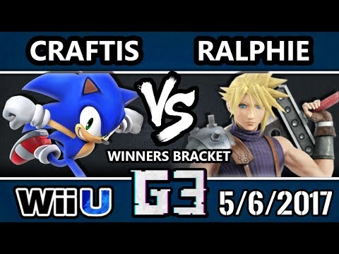 Glitch 3 Smash 4 - Craftis (Sonic) Vs. Ralphie (Cloud) Wii U