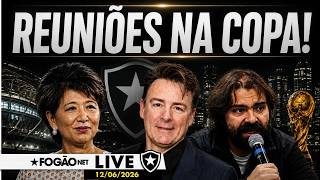 FOGÃONET LIVE: PRESIDENTE VIAJA PARA TENTA DESTRAVAR ACORDO | CAMISA DO BOTAFOGO FAZ SUCESSO