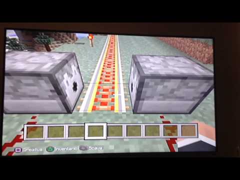 Minecraft tutorial come mettere mob sui carrelli da miniera
