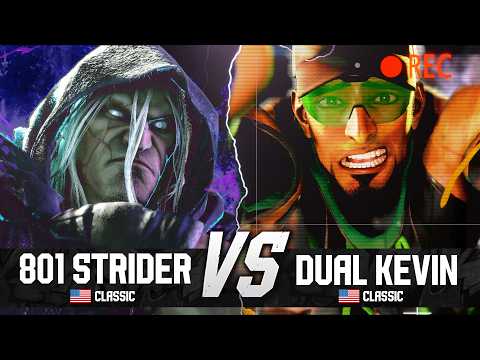 SF6 801 Strider (M.Bison) vs Dual Kevin (Rashid) Street Fighter 6