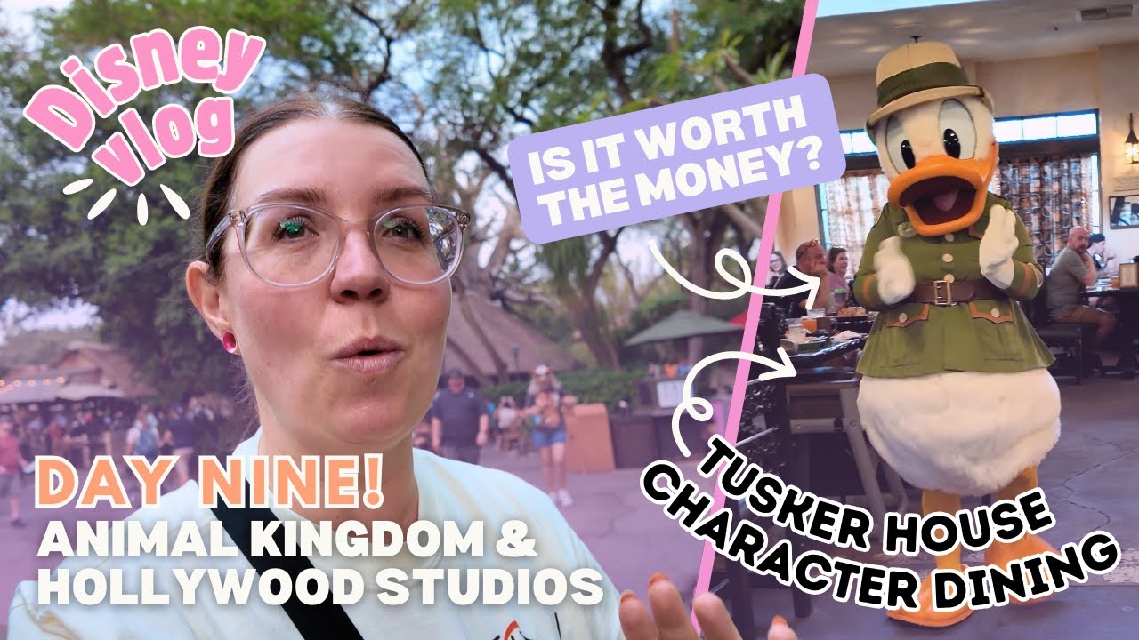 Disney World Vlog 🌳 Day 9 Animal Kingdom Tusker House Breakfast Review + Lion King Show October 2024