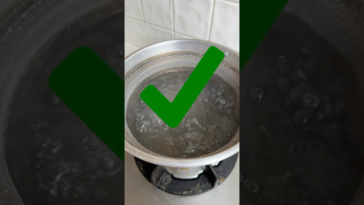 This is how you BOIL WATER @itsQCP